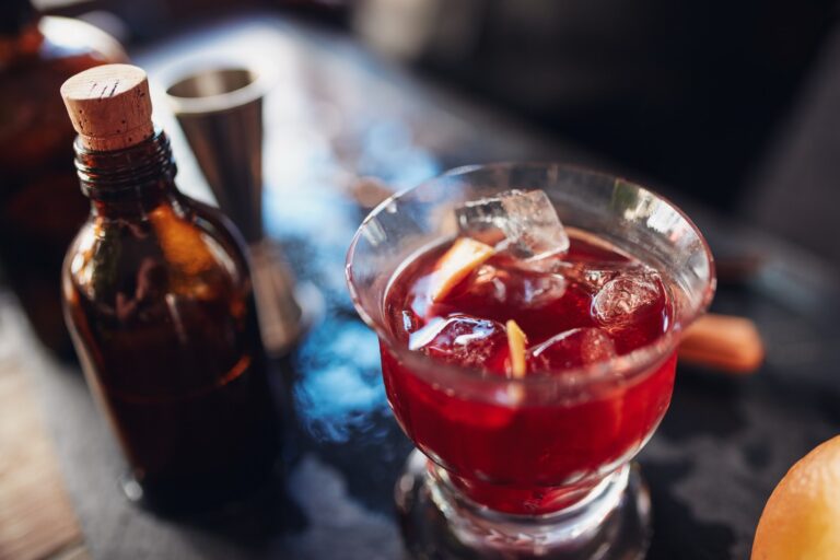 Trago negroni Bar de Luis